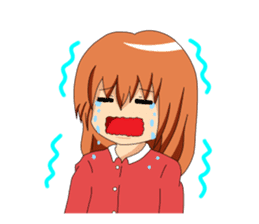 Twins sister stamp sticker #216118