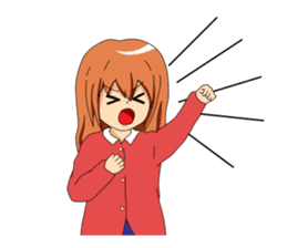 Twins sister stamp sticker #216119