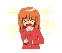 Twins sister stamp sticker #216120