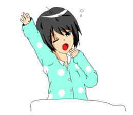 Twins sister stamp sticker #216123