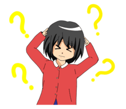 Twins sister stamp sticker #216124