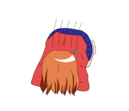 Twins sister stamp sticker #216125