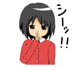 Twins sister stamp sticker #216127