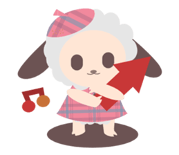 Checkle Sheep-n sticker #216259