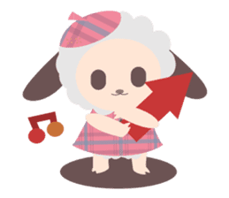 Checkle Sheep-n sticker #216259