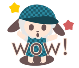 Checkle Sheep-n sticker #216261