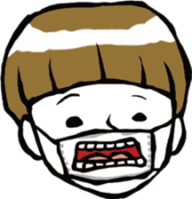 Don't make me angry, TERUO! sticker #216371