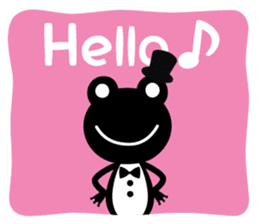 Loose frog sticker #216573