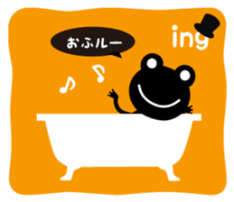 Loose frog sticker #216576