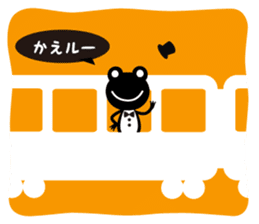 Loose frog sticker #216579