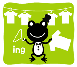 Loose frog sticker #216586