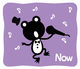 Loose frog sticker #216587