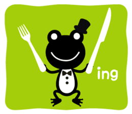 Loose  frog sticker #216588