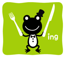 Loose frog sticker #216588