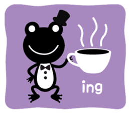 Loose frog sticker #216589