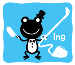 Loose  frog sticker #216590