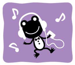Loose frog sticker #216597