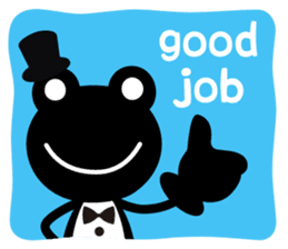 Loose frog sticker #216600