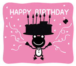 Loose frog sticker #216601