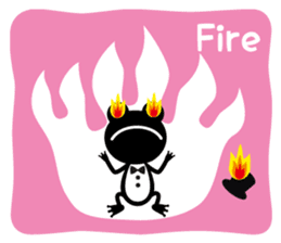 Loose frog sticker #216603