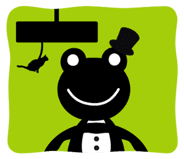 Loose  frog sticker #216606