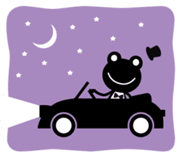 Loose frog sticker #216607