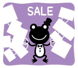 Loose frog sticker #216609