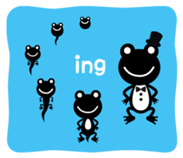 Loose frog sticker #216610
