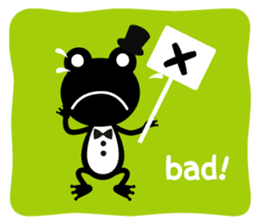 Loose  frog sticker #216612