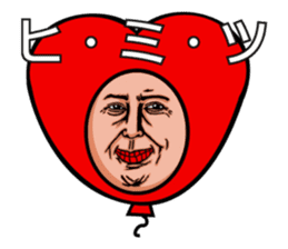 Balloon to annoy the people who saw. 3 sticker #216629