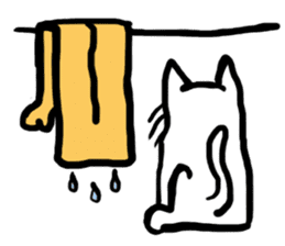Tights-Cat sticker #217175