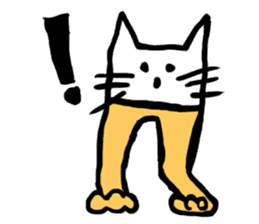 Tights-Cat sticker #217180