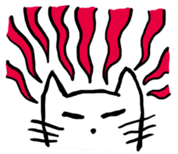 Tights-Cat sticker #217189