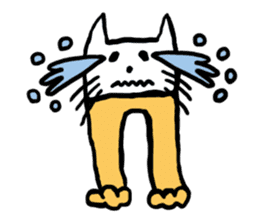 Tights-Cat sticker #217195
