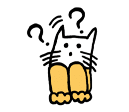 Tights-Cat sticker #217196