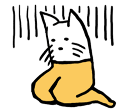 Tights-Cat sticker #217199