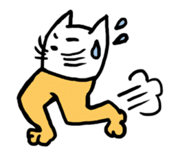 Tights-Cat sticker #217200