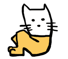 Tights-Cat sticker #217209