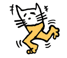 Tights-Cat sticker #217211