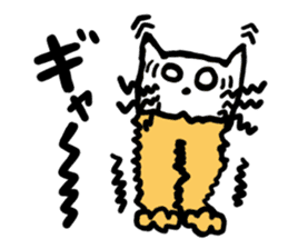 Tights-Cat sticker #217212