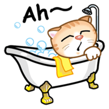 Pretty Cat Stamp sticker #217400