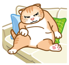 Pretty Cat Stamp sticker #217412