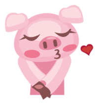 Piggy & Animals'Town sticker #217622