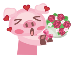 Piggy & Animals'Town sticker #217627
