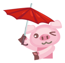 Piggy & Animals'Town sticker #217629