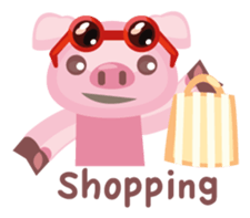 Piggy & Animals'Town sticker #217634
