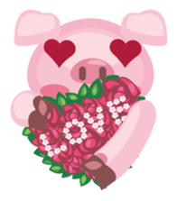 Piggy & Animals'Town sticker #217641