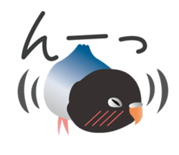 Colorful parakeet sticker #217891