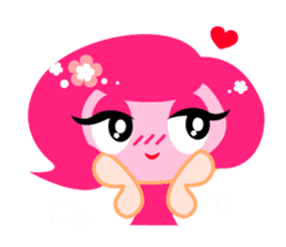 Pinky Girl sticker #218021