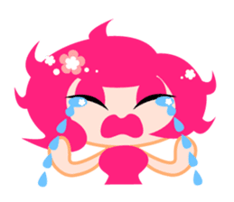 Pinky Girl sticker #218028